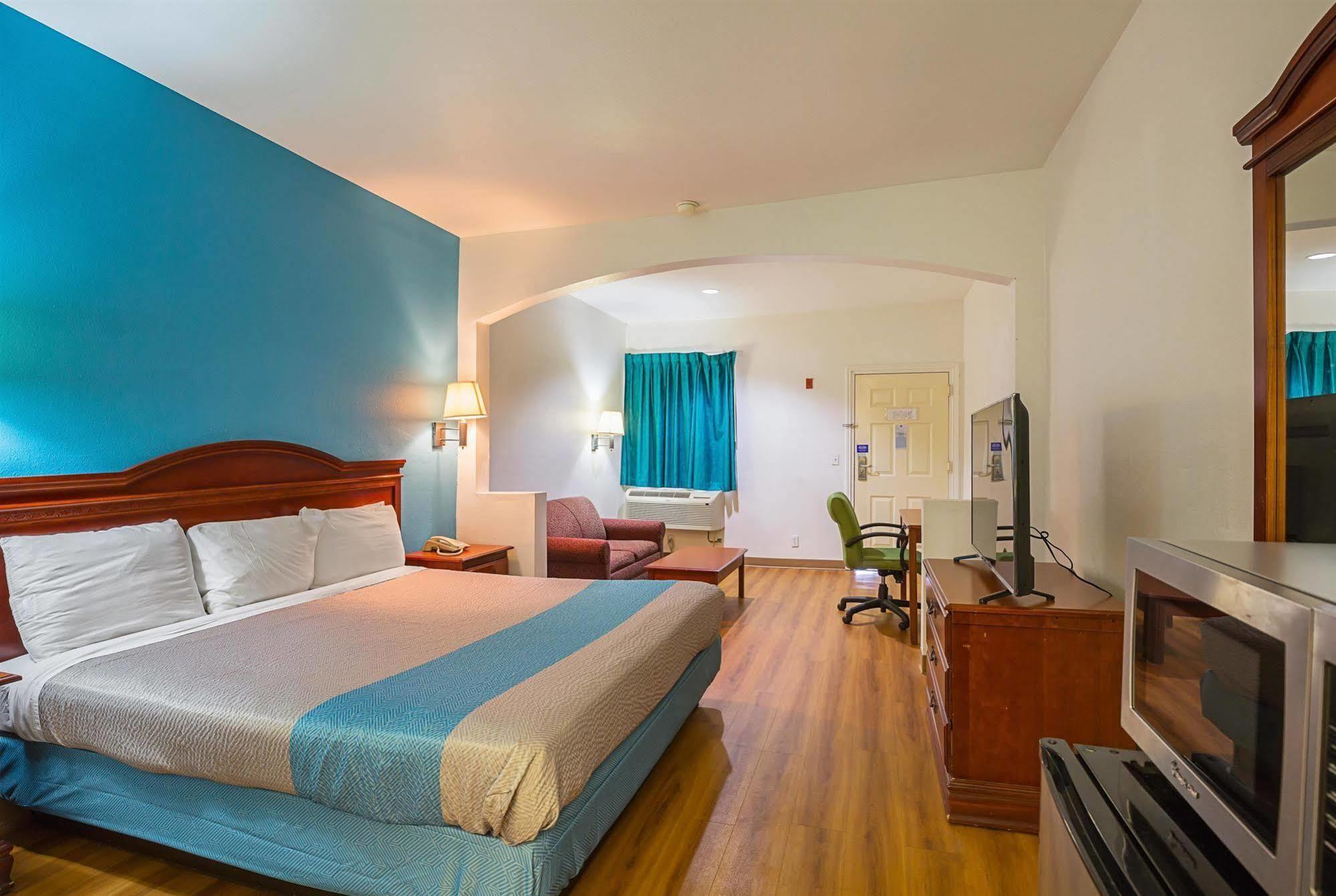 Island Inn By Oyo Galveston Beach, Tx Exteriör bild