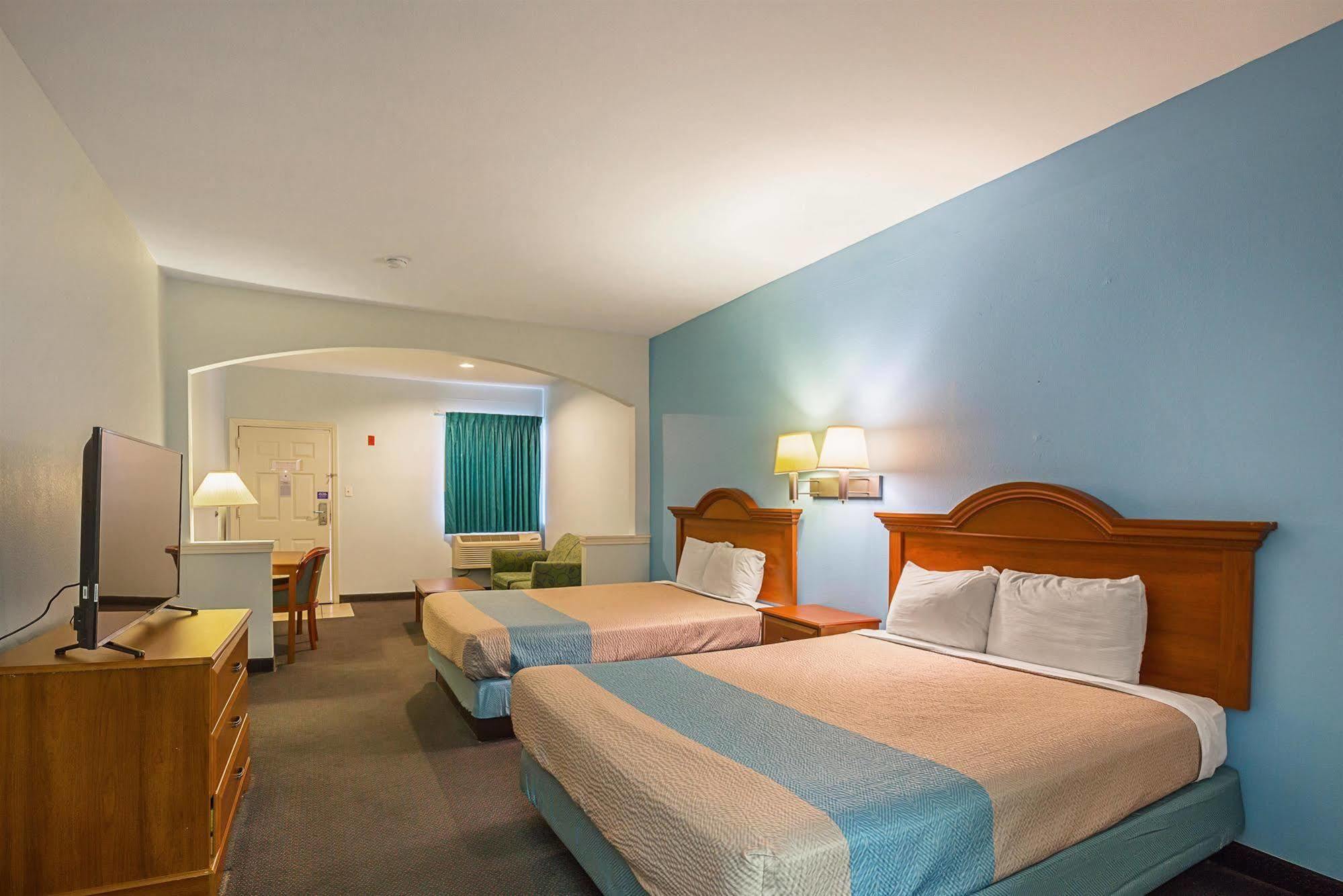 Island Inn By Oyo Galveston Beach, Tx Exteriör bild